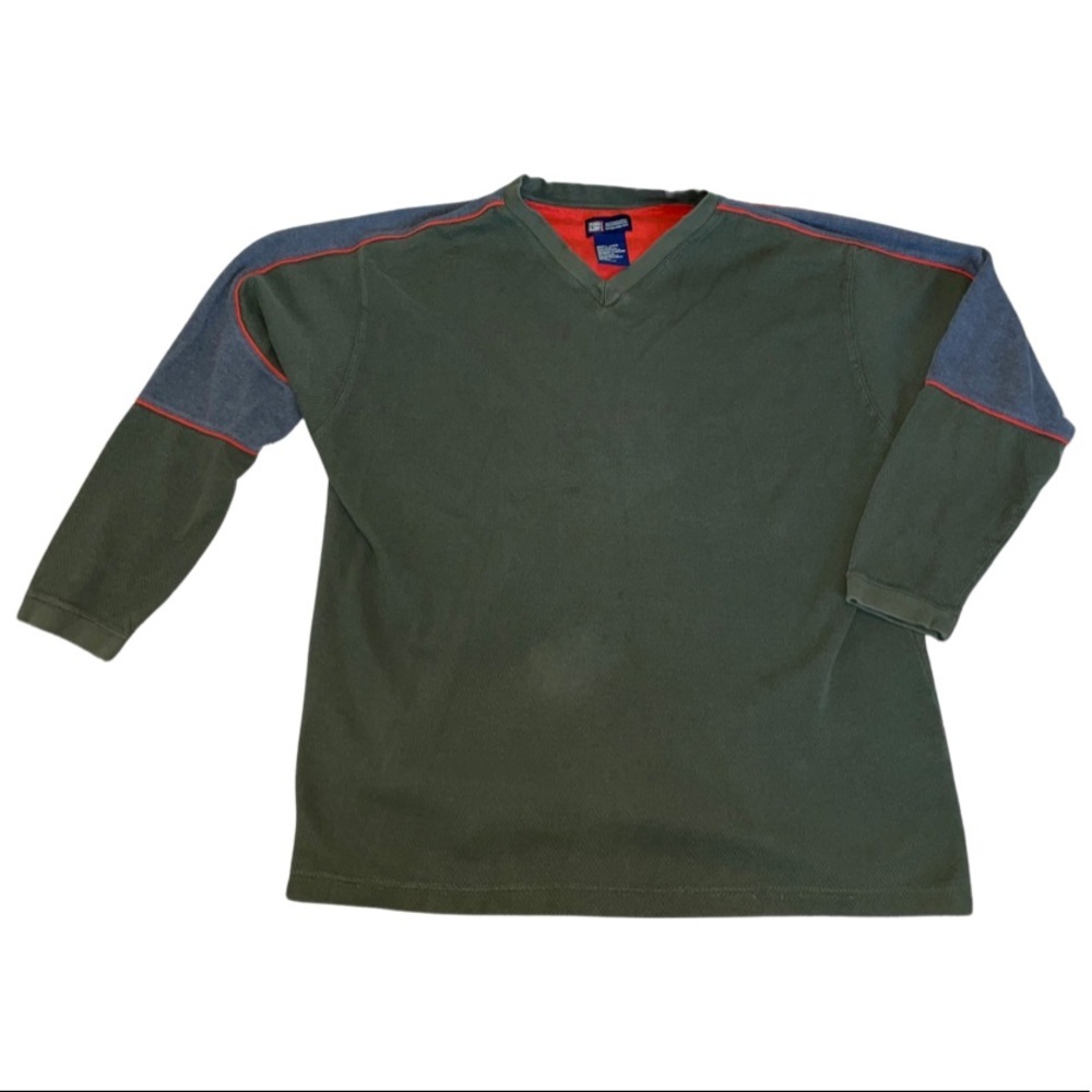Mens Faded Glory long sleeved knit shirt